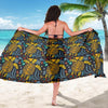 Sea Turtle Pattern Print Design T03 Sarong Pareo Wrap-JORJUNE.COM