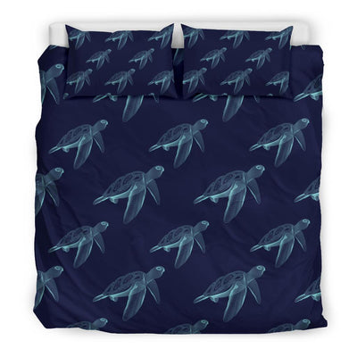 Sea Turtle Pattern Print Design T04 Duvet Cover Bedding Set-JORJUNE.COM