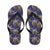 Sea Turtle Pattern Print Design T05 Flip Flops-JorJune