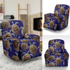 Sea Turtle Pattern Print Design T05 Recliner Slipcover-JORJUNE.COM