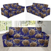 Sea Turtle Pattern Print Design T05 Sofa Slipcover-JORJUNE.COM