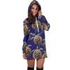 Sea Turtle Pattern Print Design T05 Women Hoodie Dress