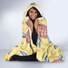 Sea Turtle Pattern Print Design T06 Hooded Blanket-JORJUNE.COM