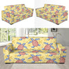 Sea Turtle Pattern Print Design T06 Sofa Slipcover-JORJUNE.COM