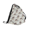 Sea Turtle Pattern Print Design T07 Neoprene Lunch Bag-JorJune