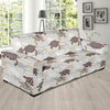 Sea Turtle Pattern Print Design T07 Sofa Slipcover-JORJUNE.COM