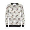 Sea Turtle Pattern Print Design T07 Women Long Sleeve Sweatshirt-JorJune