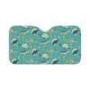 Sea Turtle Pattern Print Design T08 Car Sun Shade-JorJune