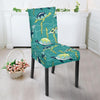 Sea Turtle Pattern Print Design T08 Dining Chair Slipcover-JORJUNE.COM