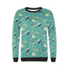 Sea Turtle Pattern Print Design T08 Women Long Sleeve Sweatshirt-JorJune