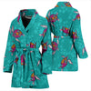 Sea Turtle Pattern Women Bath Robe