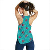 Sea Turtle Pattern Women Racerback Tank Top