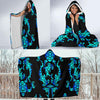 Sea turtle Polynesian Tribal Hawaiian Hooded Blanket-JORJUNE.COM