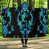 Sea turtle Polynesian Tribal Hawaiian Hooded Blanket-JORJUNE.COM