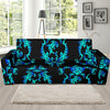 Sea turtle Polynesian Tribal Hawaiian Sofa Slipcover-JORJUNE.COM