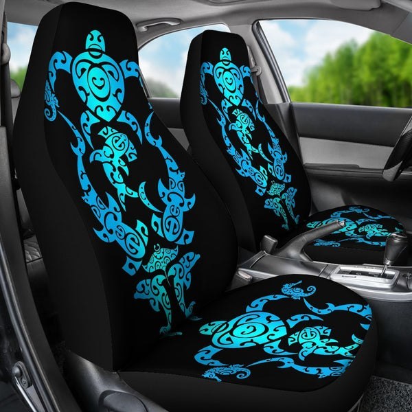 Sea turtle Polynesian Tribal Hawaiian Universal Fit Car Seat Covers ...