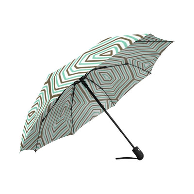 Sea Turtle Skin Print Automatic Foldable Umbrella