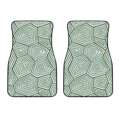 Sea Turtle Skin Print Car Floor Mats