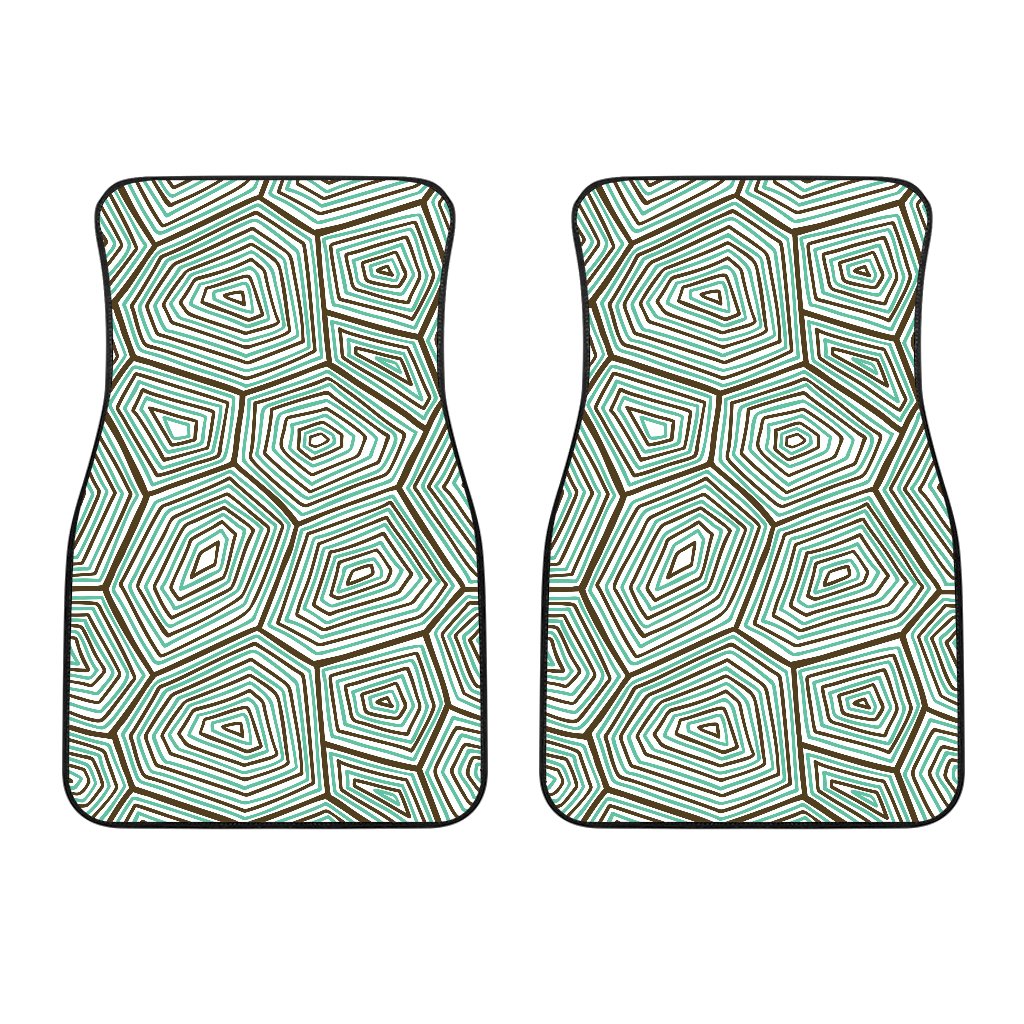 Sea Turtle Skin Print Car Floor Mats