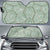 Sea Turtle Skin Print Car Sun Shade-JorJune