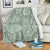 Sea Turtle Skin Print Fleece Blanket