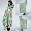 Sea Turtle Skin Print Hooded Blanket-JORJUNE.COM