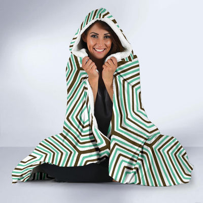 Sea Turtle Skin Print Hooded Blanket-JORJUNE.COM