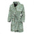 Sea Turtle Skin Print Men Bath Robe