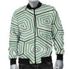 Sea Turtle Skin Print Men Casual Bomber Jacket