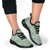 Sea Turtle Skin Print Mesh Knit Sneakers Shoes