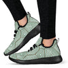 Sea Turtle Skin Print Mesh Knit Sneakers Shoes