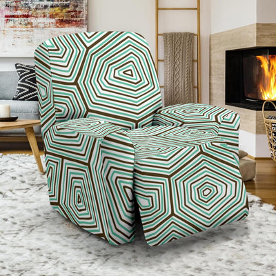 Sea Turtle Skin Print Recliner Slipcover-JORJUNE.COM