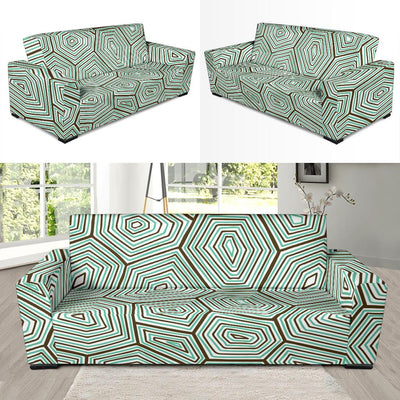 Sea Turtle Skin Print Sofa Slipcover-JORJUNE.COM