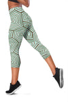 Sea Turtle Skin Print Women Capris