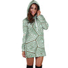 Sea Turtle Skin Print Women Hoodie Dress