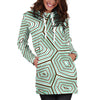 Sea Turtle Skin Print Women Hoodie Dress