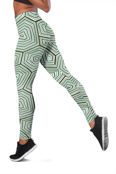 Sea Turtle Skin Print Women Leggings