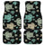 Sea Turtle Stamp Pattern Front and Back Car Floor Mats