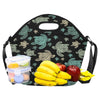 Sea Turtle Stamp Pattern Neoprene Lunch Bag-JorJune