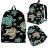 Sea Turtle Stamp Pattern Premium Backpack