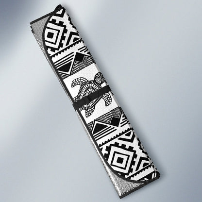 Sea Turtle Tribal Aztec Car Sun Shade-JorJune