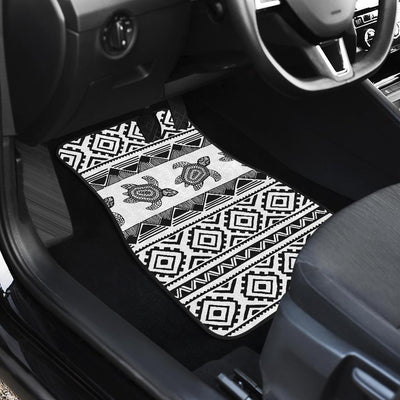 Sea Turtle Tribal Aztec Front and Back Car Floor Mats