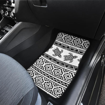 Sea Turtle Tribal Aztec Front and Back Car Floor Mats