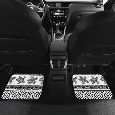 Sea Turtle Tribal Aztec Front and Back Car Floor Mats