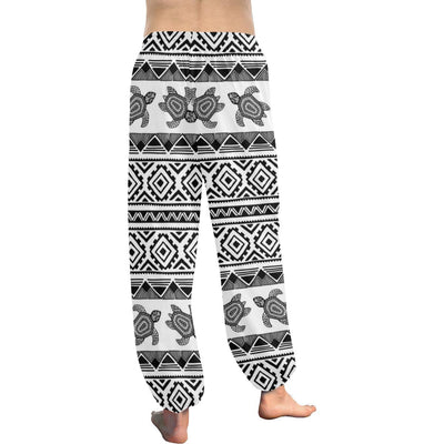 Sea Turtle Tribal Aztec Harem Pants