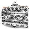 Sea Turtle Tribal Aztec Hooded Blanket-JORJUNE.COM