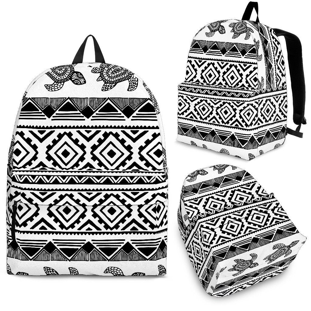 Sea Turtle Tribal Aztec Premium Backpack