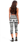 Sea Turtle Tribal Aztec Women Capris