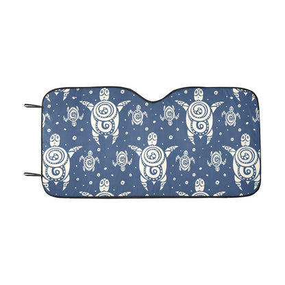 Sea Turtle Tribal Car Sun Shade-JorJune
