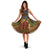 Sea Turtle Tribal Colorful Sleeveless Mini Dress